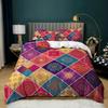 3d Bohemian Bedding Set Boho Flowers Duvet Cover Pillowcases Queen King Size 2/3pcs Bed Linens For Woman Couple