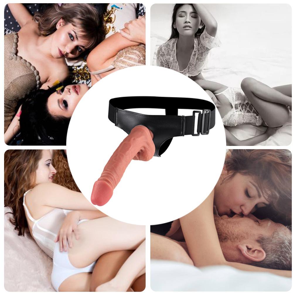 Strap On Realistic Dildo Pants For Woman Men Couples Strapon Dildo Panties For Lesbian Gay Adult Game Sex Toy Products