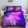 Game Scene King Queen Duvet Cover 3D Neon Bedding Set Youth Hippie Hip Hop Quilt Cover Modern Rock Polyester Comforter Cover
