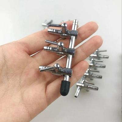 1 2 3 4 5 Way Aquarium Air Splitter Valve Fish Tank Air Pump Flow Splitter Distributor Pump Valve Tap Lever Control Switch Valve