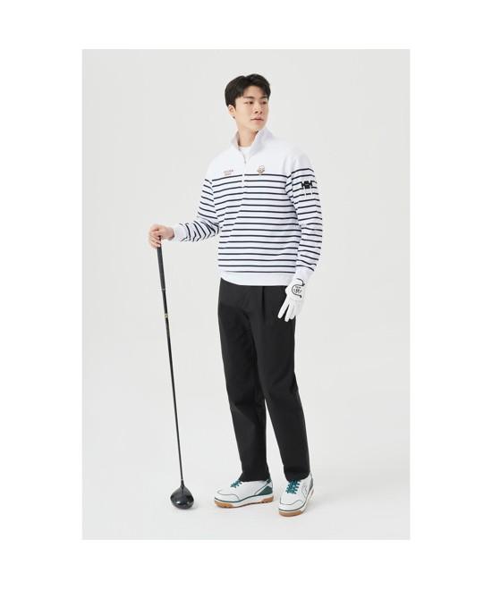 Goldeunbeeo (M) Tucked Straight Fit Pants G4Pam26121Bkx