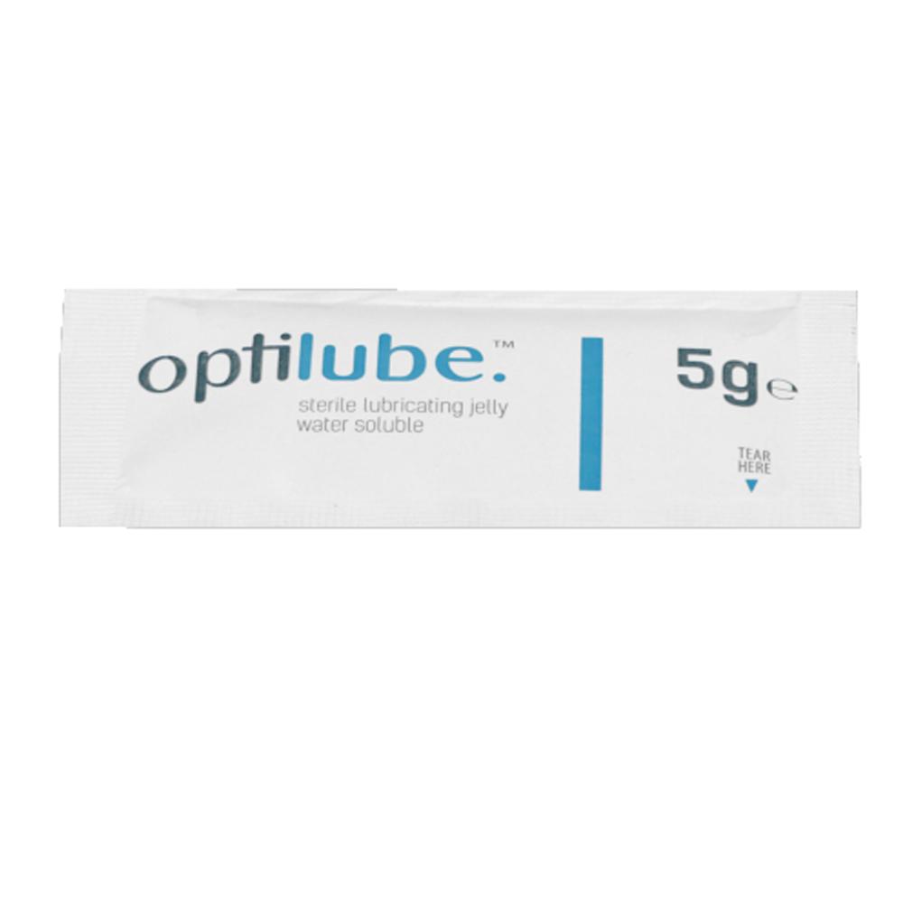 Optilube 5G Catheterization Gel Moisturizing Lubricant Sterile Sachet 1pc