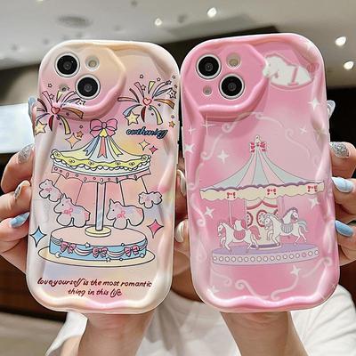 Cute Soft Phone Case for Realme C55 C67 Xiaomi 13T Redmi Note 13 Note 12 Samsung A55 S24 Ultra A35 A54 A53 A34 S23 IPhone 15 11 Reno 11 8T Cover