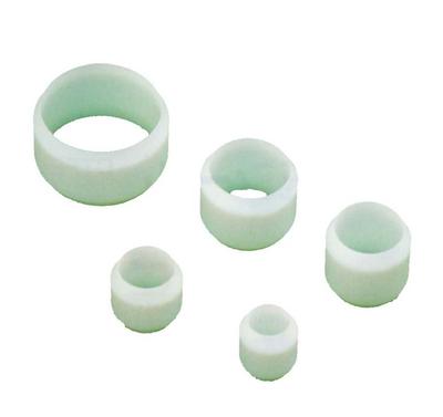 USL-PTFE Abacus Bead Seals, 8mm Diameter, 10 Pieces, 00U-048-05N