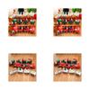 Festlicher Weihnachts-Holz-Weihnachtszug Weihnachtsmann Feiertagsdekoration für Zuhause und Kinder