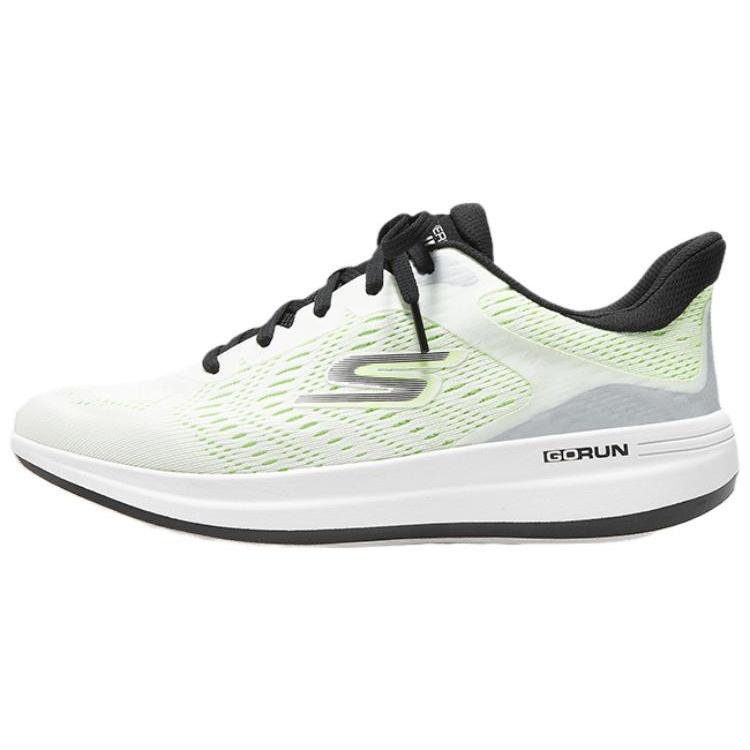 Skechers Go Run Shoes Green White Men s 220541-WBKL EU 41
