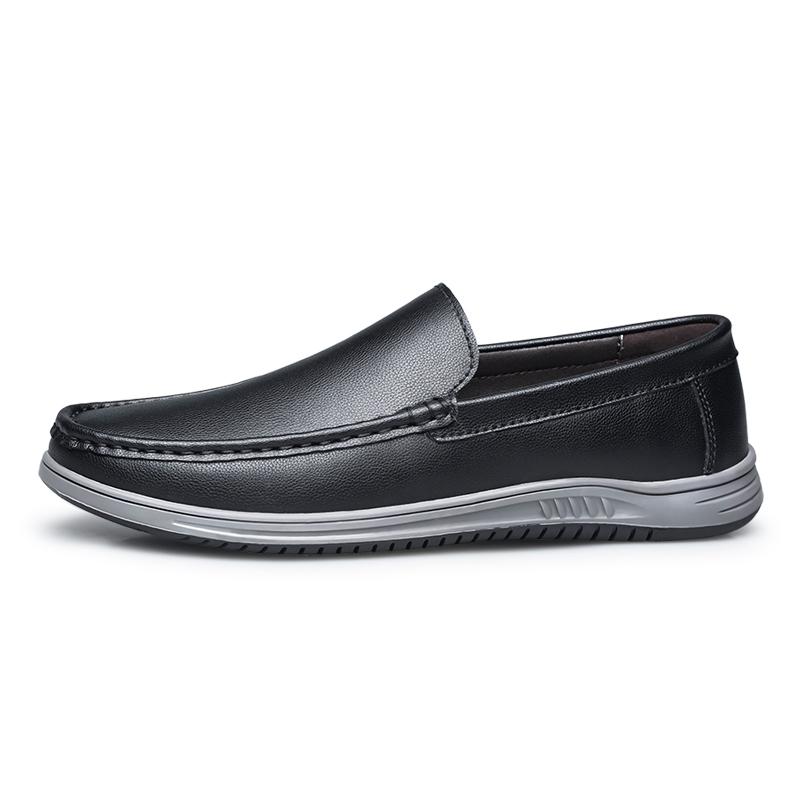 Pantofi Bărbați din Piele cu Blană 2024 Casual Slip on Formal Mocasini Bărbați Mocasini Italiani Negri Pantofi de Condus Adidași Pantofi Comozi