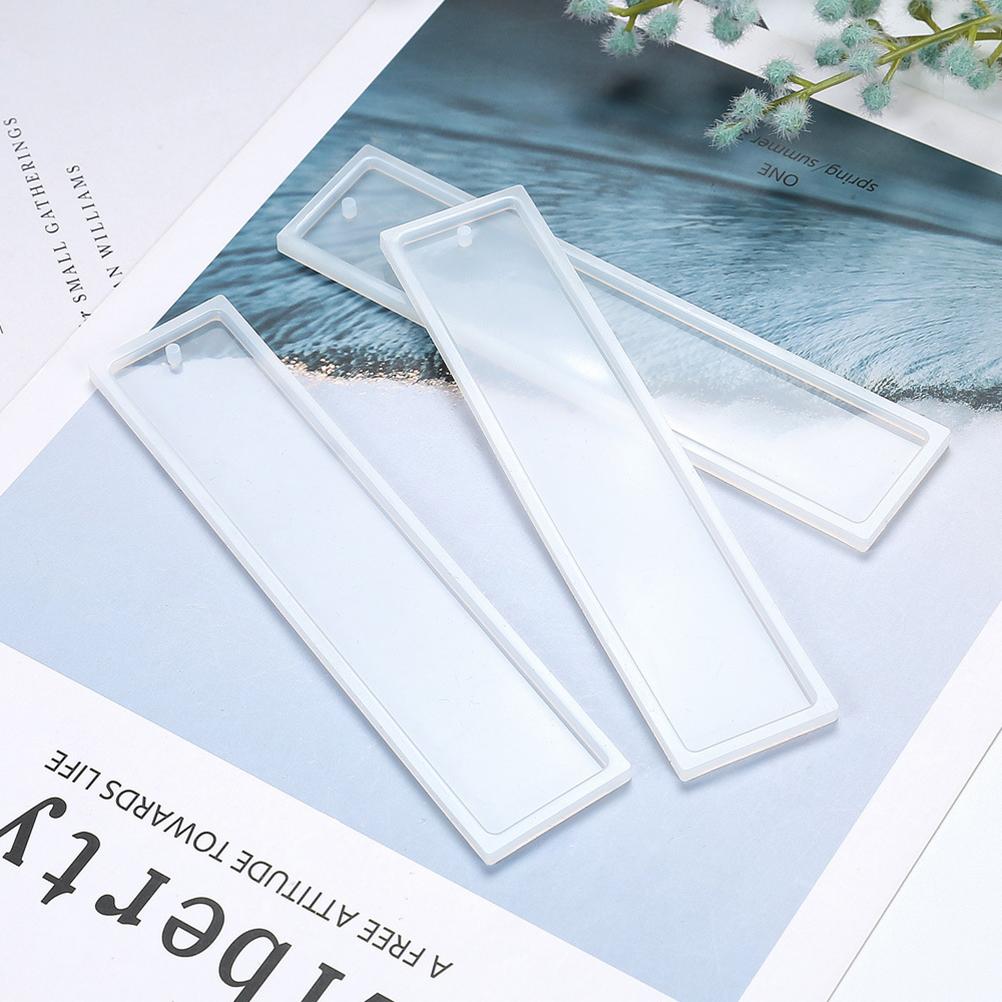 Silikon Kristall Epoxidform Lesezeichen DIY Schmuckherstellungswerkzeug Handwerksform