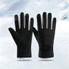 Windproof Cycling Gloves Touchscreen Thickened Thermal Gloves Fashion Winter Gloves  for Men