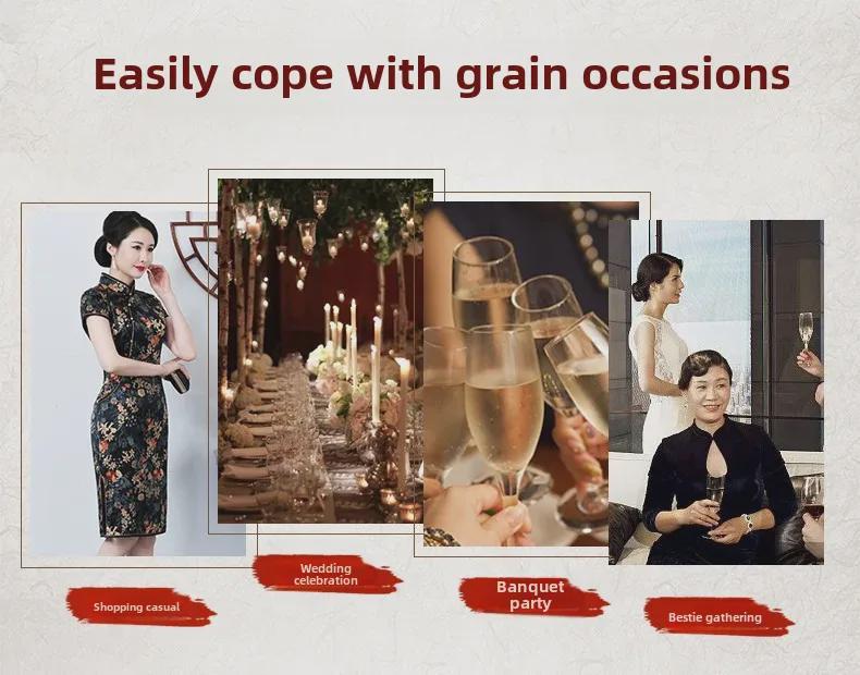 Silk Cheongsam: Retro Chinese Style Summer Dress for Middle-Aged and Elderly Women, 2023 Edition