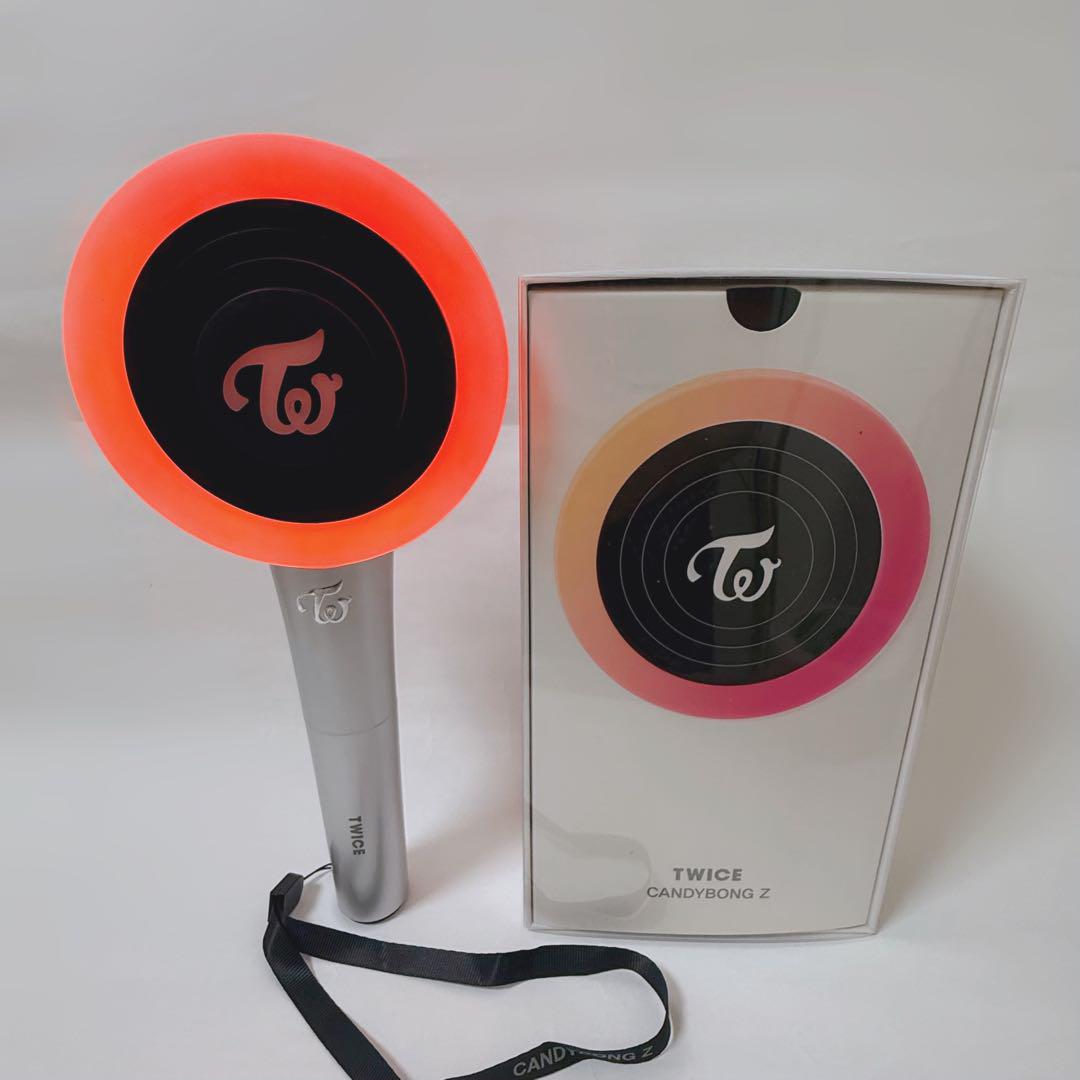 

[USED] TWICE CANDYBONG Z Light Stick with Silver Tape