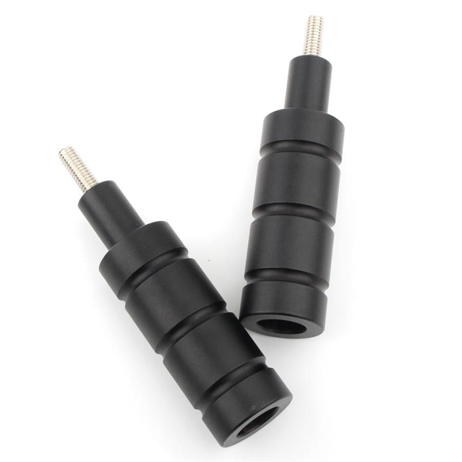 2Pcs M8 M6 Motorcycle Spotlight Headlight Fog Light Bracket Post Support Base