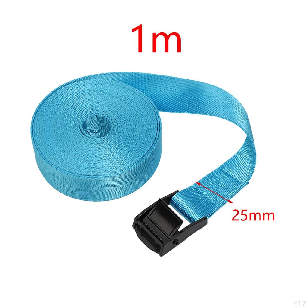 2 Adjustable Luggage Straps for Car Roof Rack, Snowboard, Moving