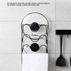 Kitchen Organizer Rack Wall Hanging Pot Cover Rack Five-Layer Pot Lid Metal Rust-Free Multifunctional Rack Pot Lid Storage Rack