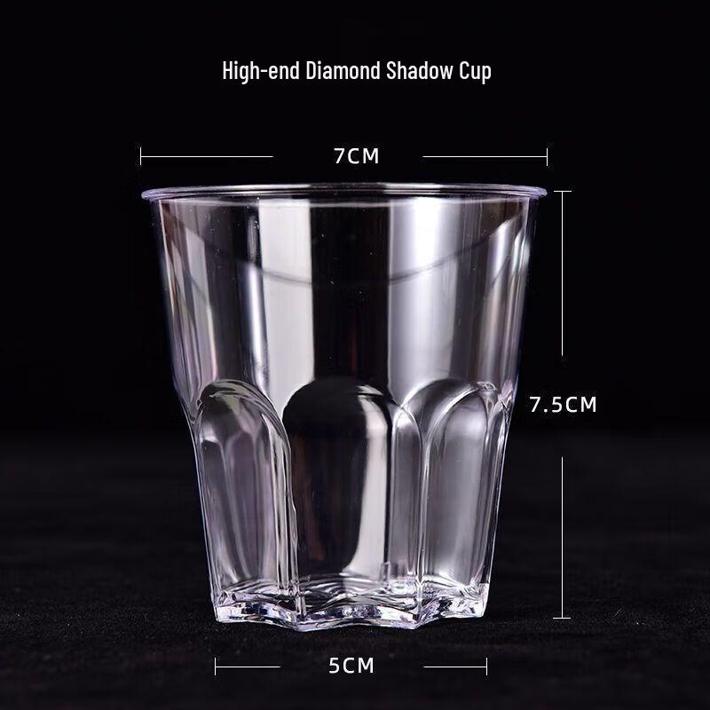 

777 Disposable Hardened Plastic Cups 50 Count
