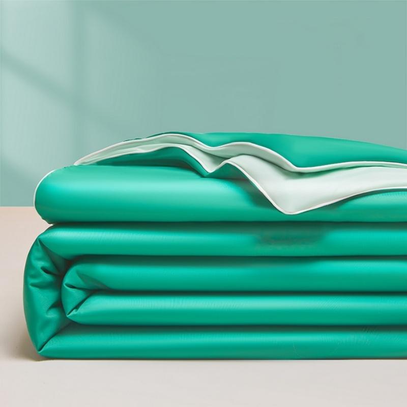 

Зеленое охлаждающее летнее одеяло, двустороннее прохладное одеяло. Гладкое, дышащее, шелковистое, приятное для кожи одеяло для дома, 150*200 см 150x200cm зелёный