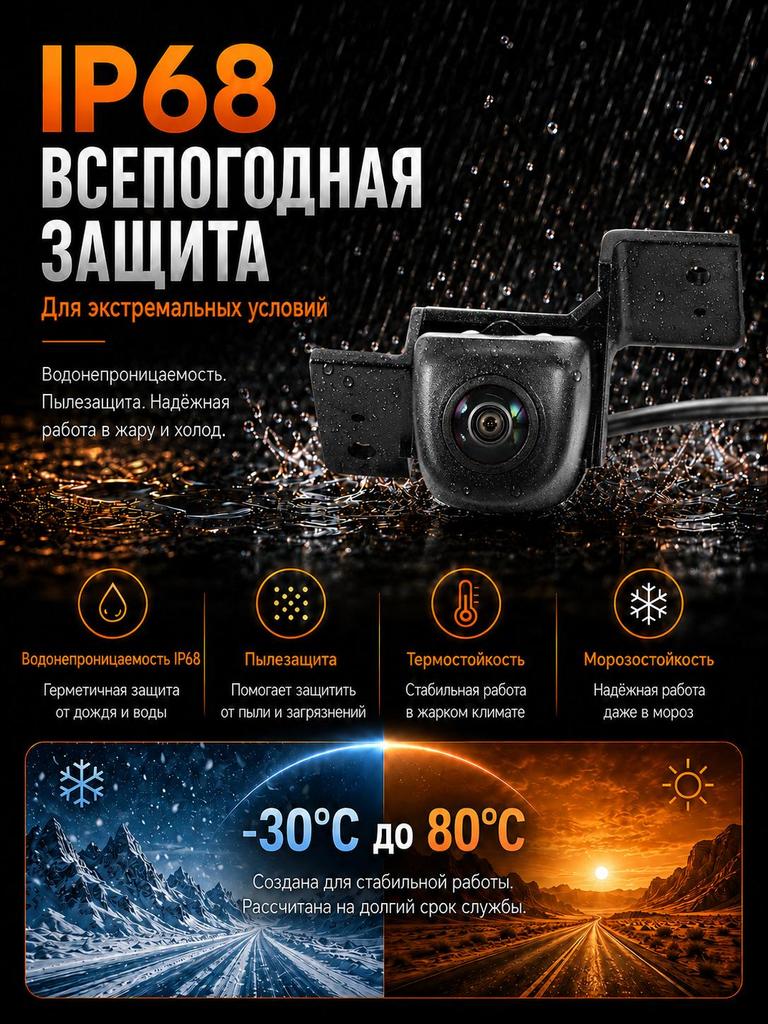 Standard Rear View Camera for Hyundai Tucson 3G TL 3 (2015-2018) with Night Vision