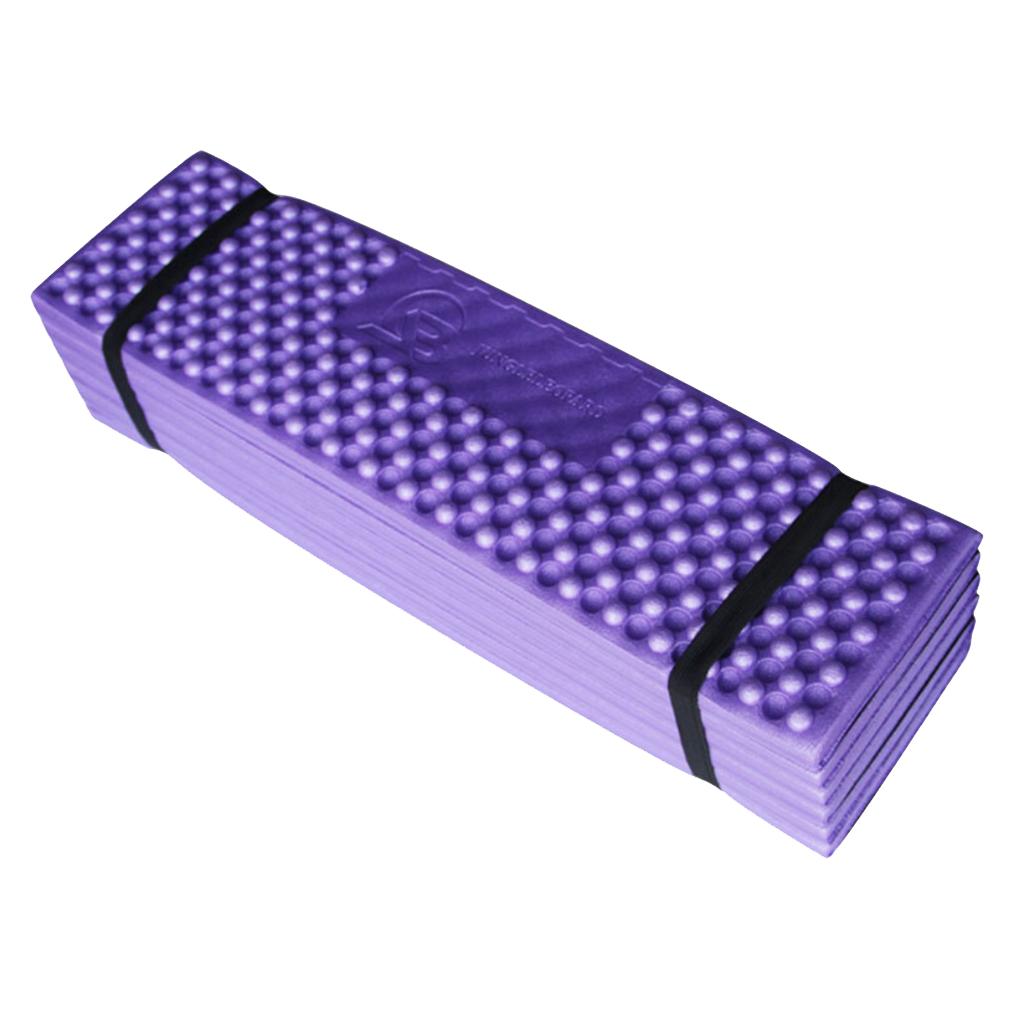 2x Portable Folding Sleeping Pad Seat Mat Mattress Tent Comfortable Lightweight Odorless Cushion