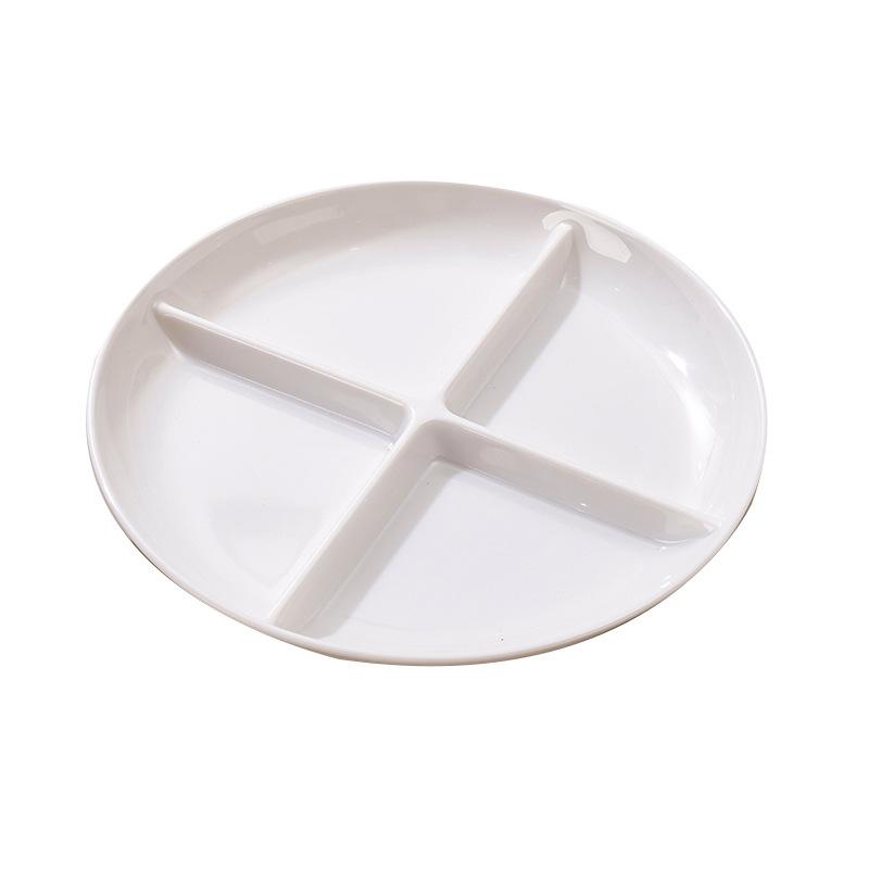 Melamine Bowl Restaurant Fast Food Plate Chinese Multi-grid Plate