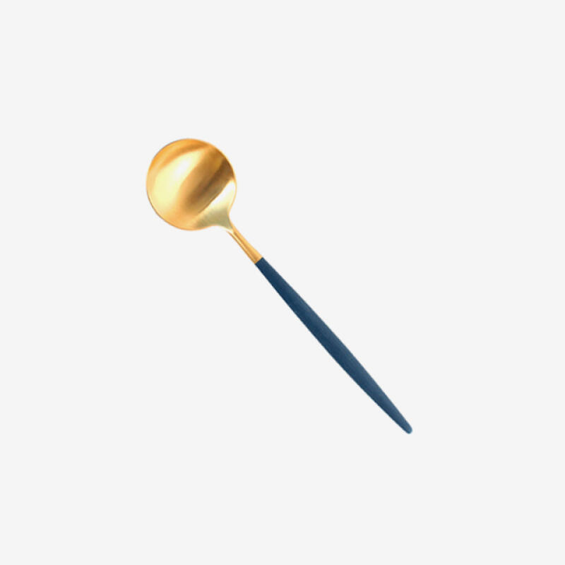 Orphan Blue Gold Dessert Spoon