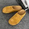 Thick-soled New Spring and Summer One-pedal Bag Head Half Slippers, Ugly and Cute Sandals Fashion Boken Shoes 19987-J