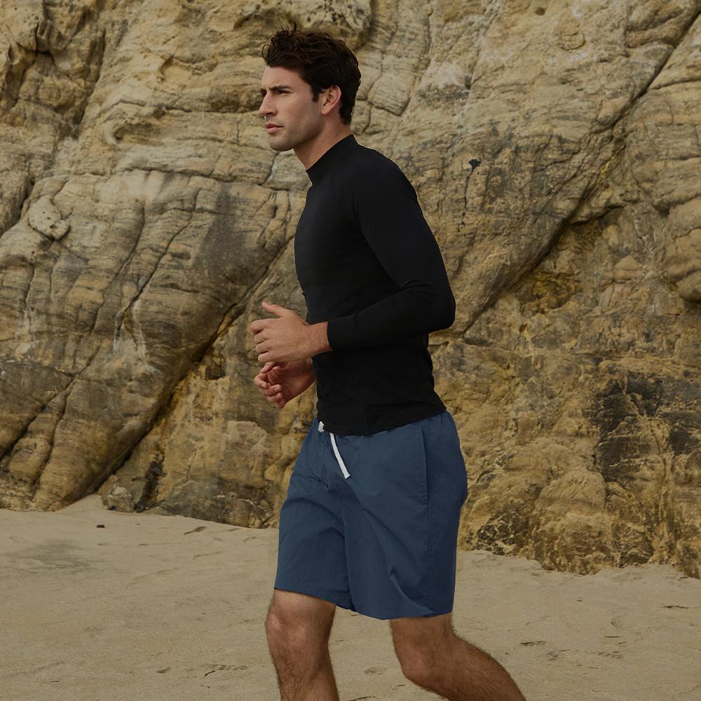 ANDAR Pool & Beach Men'S Rash Guard