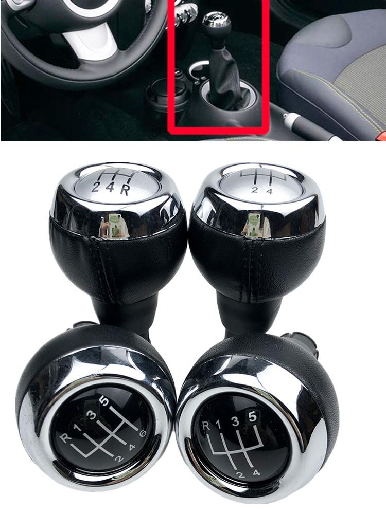 5/6 Speed Car Leather Gear Shift Knob Manual Hand Speed Ball Shifter For Mini Cooper F54 F55 F56 F57 R55 R56 R57 R58 R59 R60 R61