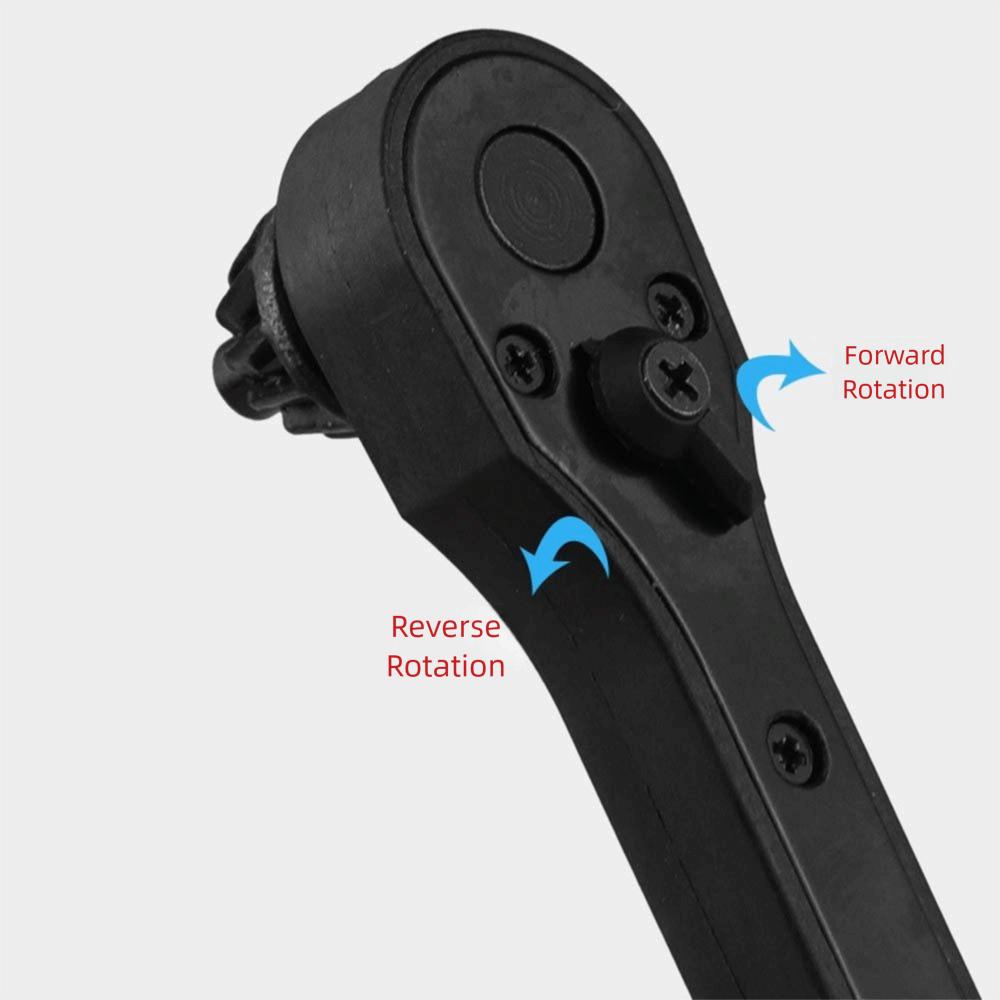 Three-jaw Drill Key Chuck Double Head Ratchet Spanner Ratchet   Drill Chuck  Electric Drill Chuck