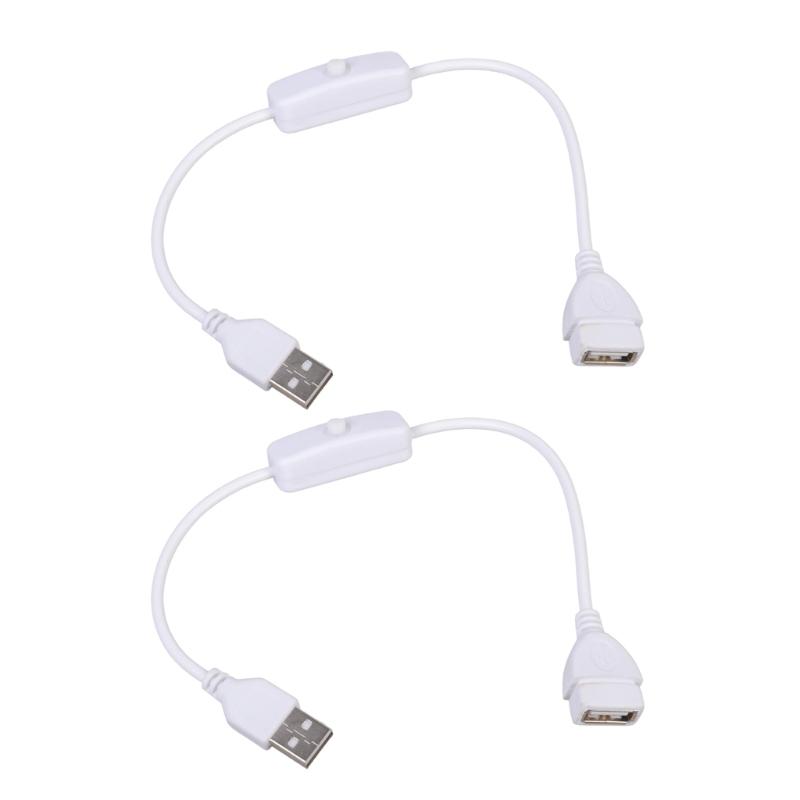 

USB Switcher Cable 5V2A USB Extension Cord With 501 Switcher Control For LED Lights Cooling Fans Blowers Power Supply белый