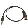 AKNPMHT DIN MIDI Plug to TRS Stereo Male Jack Stereo Audio for Electronic Instrument Signal Output 5-Pin DIN-Male Cable, 5-Pin 3.5mm (1/8in) Cable,