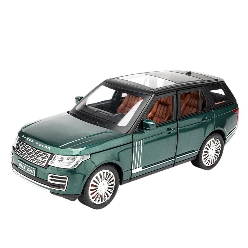 1/24 Scale Land Rover Range Rover Alloy Diecast Car Model Off Road SUV Vehicle Car Exhibition Ornaments Collection Children Toy Gift