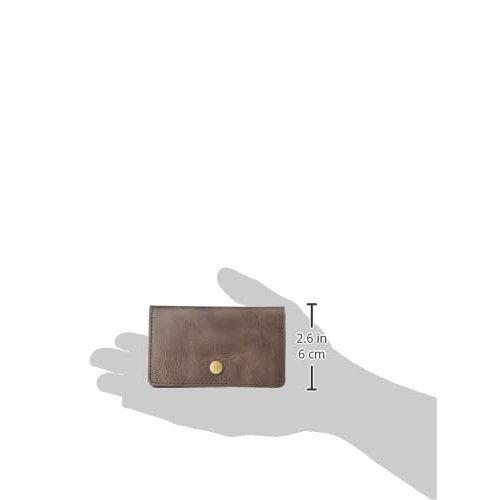 TIDEWAY K WAX Genuine Leather Compact Key Case with 4 Hooks Made in Japan