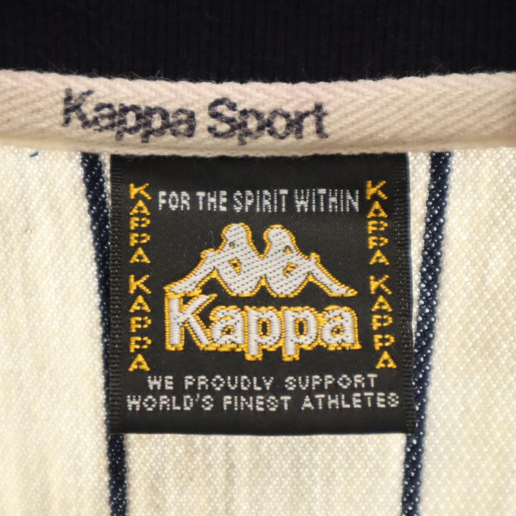 Kappa Kurzarm-Poloshirt L Elfenbein System Herren Gebraucht