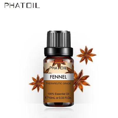PHATOIL 10/20/30ml Reines ätherisches Fenchelöl für Luftbefeuchter Luftreiniger Fördert die Verdauung Gesunde Pflege Wasserlösliches Öl