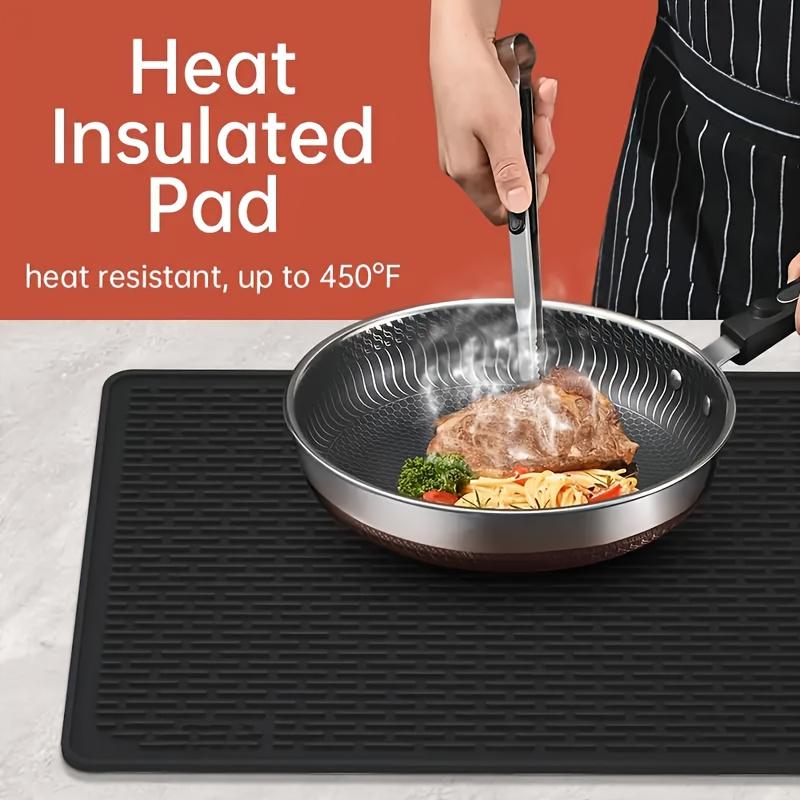 Extra Large 28"x20" Silicone Stove Top Cover Mat - Heat Resistant Glass Cooktop Protector for Ceramic Stove Tops, RV Range Stovetop, and Flat Surfaces