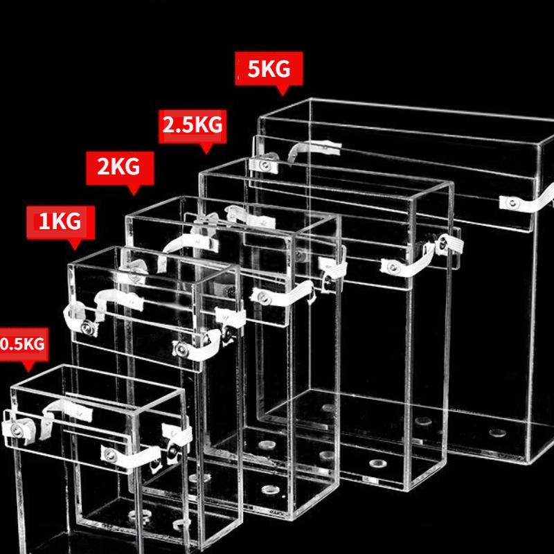 Acrylic Plastic Food Bag Rice Bags Used in Refrigerators and Supermarkets Vacuum Bag Compression Mold Rice Storage Transparent Rectangular