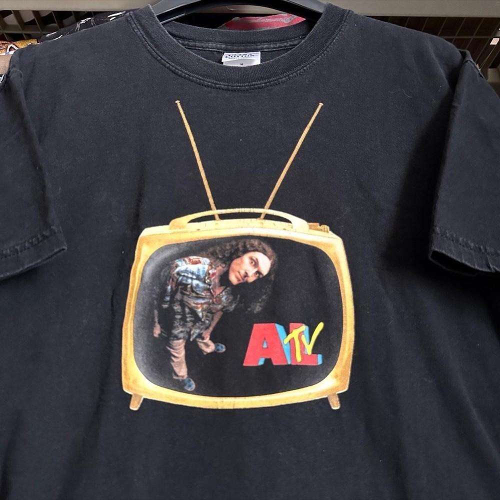 Черная ТВ-рубашка с коротким рукавом Weird Al Yankovic Унисекс Концертная S-5XL Унисекс Футболка SG855 M