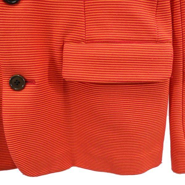 Y's Border Pattern tailored jacket M Orange Men's Used