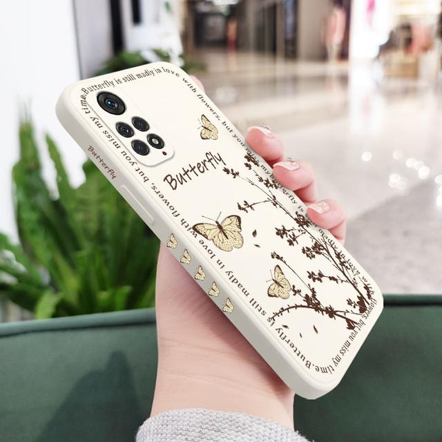 Pouzdro na telefon Flower Story pro Xiaomi Redmi Note 12 11 11E 11S 11T 10 10A 10T 10S 9T 9 8 7 Pro Plus 10C 9A 9C 9T 4G 5G kryt