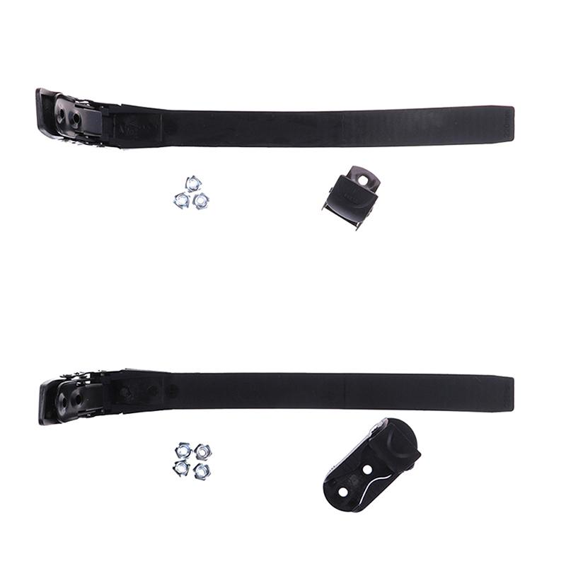 2Sets Pp Inline Roller Skate Strap Buckle With Clamp Screws Nut Accessories
