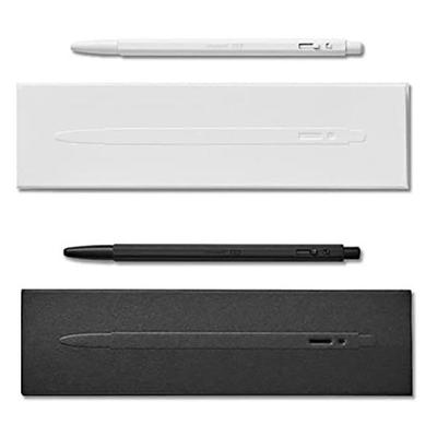 Monami 153 Black & White Ball Point Pen F 0.7mm, Made In Korea