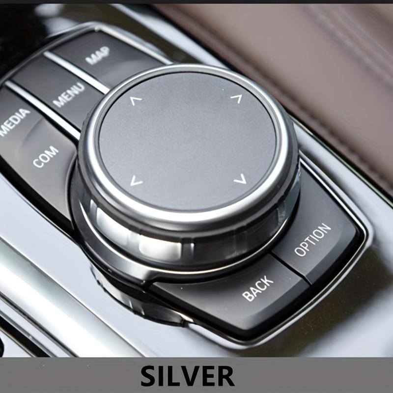 

Premium Aluminum Alloy Car Interior Kit - Fit Multimedia Knob Decor for BMW 5, 1, 2, 3, 7 Series & X Models