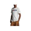 Moncler SS24 Flocked Tennis Logo Crew Neck Short Sleeve T-Shirt Unisex Tops White J10918C00008829HP034