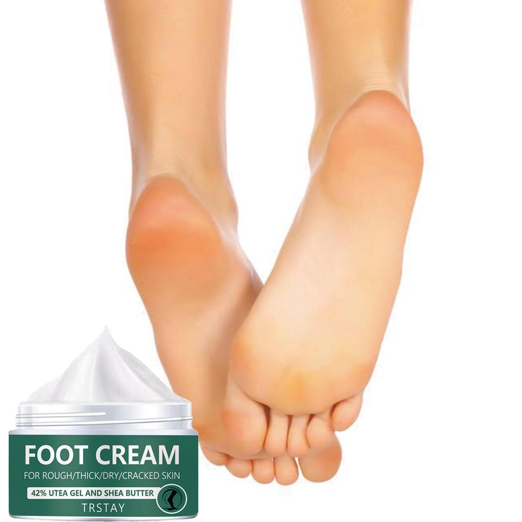 Krém na nohy, praskliny na patách k odstranění odumřelé kůže, péče o pokožku suchá maska ​​exfoliace, jemná a nedráždivá pokožka