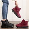 Women's Winter Fleece Lined Snow Boots Outdoor's Warm Lightweight  Anti Slip High-Top Ankle Boots Fur Lined Short Booties for Female