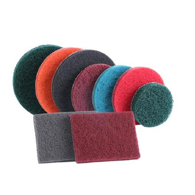 Simple Solid Color Polishing Deburring Flocking Brushed Cleaning Cloth