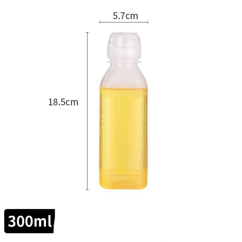 Food Grade PE Squeeze Bottle for Seasoning, Honey, or Ketchup - Pointed Mouth for Easy Use