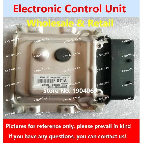 39131-2B565 MRA4/39131-2B561 MSA5 For Hyundai KIA Car Engine Computer Board/ECU/ME17.9.11.1 39128-2B620 S71A/39130-2B585 MRM4 39130-2B585