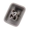 AL3Z1504132AA Sunvisor Sun Visor Hook Holder Retainer Clip Fit For Ford F150 2009-2014 Gray Plastic