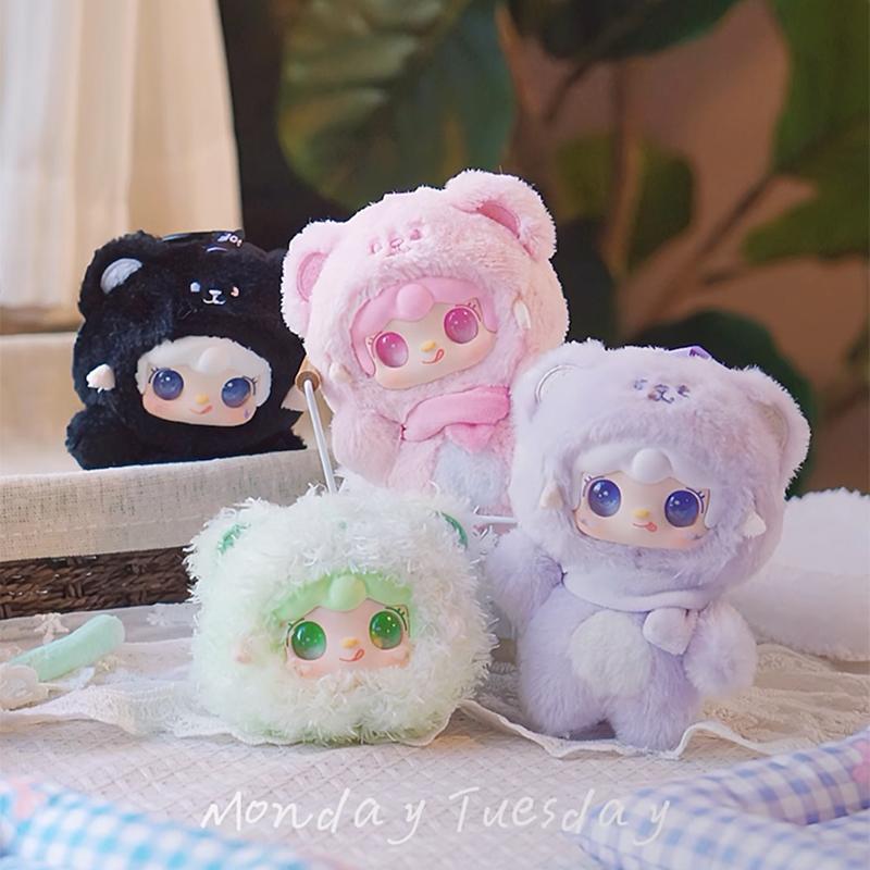 Yooki 4Th Generation  Take A Bit Small Bear Series Plush Toys Exquisite Doll Keychain Backpack Pendant  Present